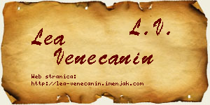 Lea Venečanin vizit kartica